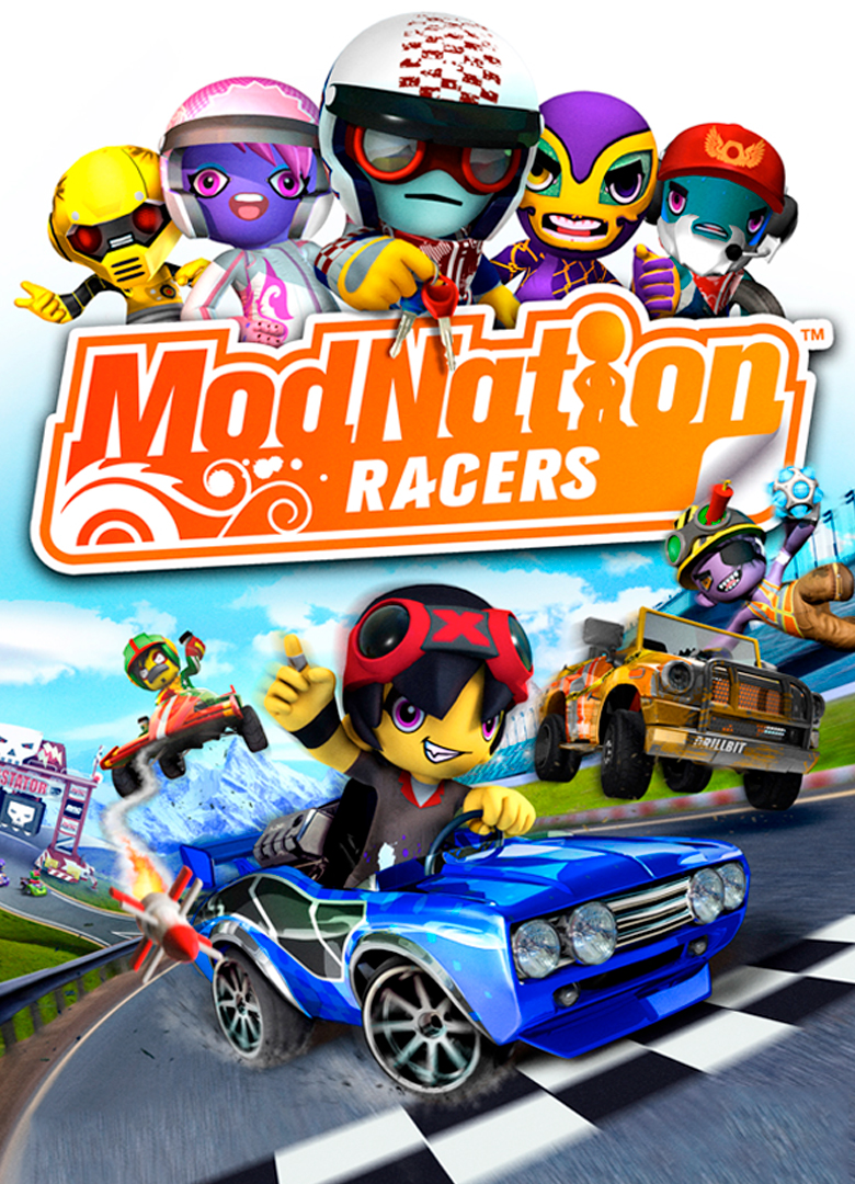 Обложка игры ModNation Racers (2010)