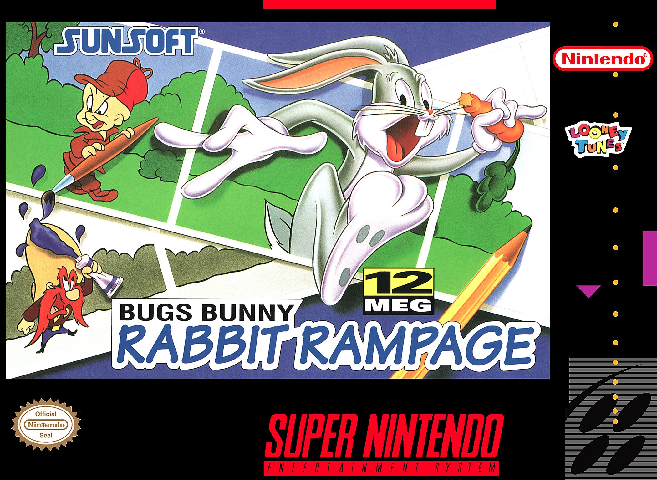 Обложка Bugs Bunny: Rabbit Rampage