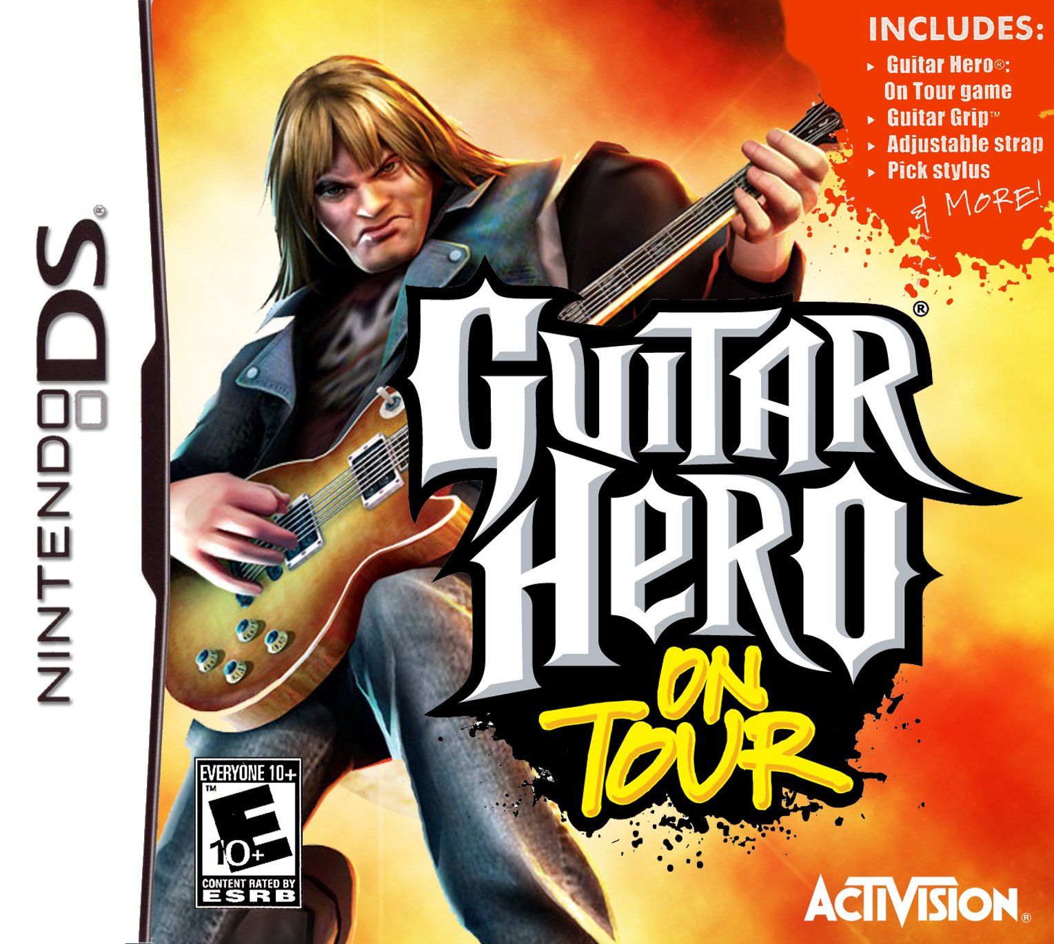 Обложка игры Guitar Hero: On Tour