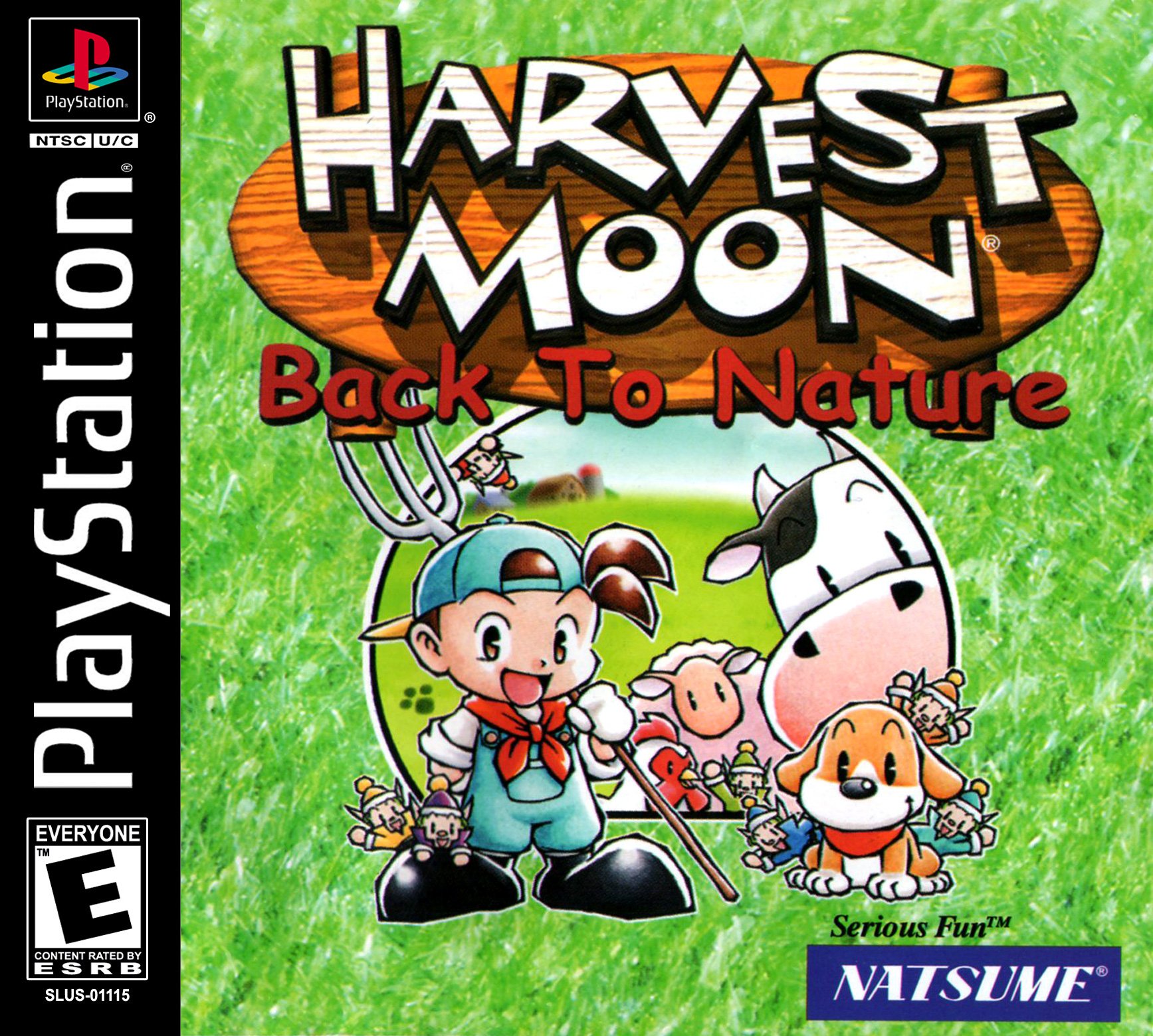 Обложка Harvest Moon: Back to Nature