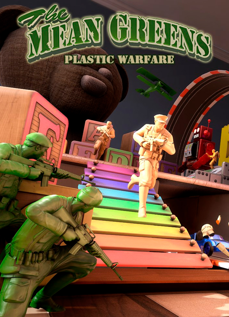 Обложка игры The Mean Greens: Plastic Warfare