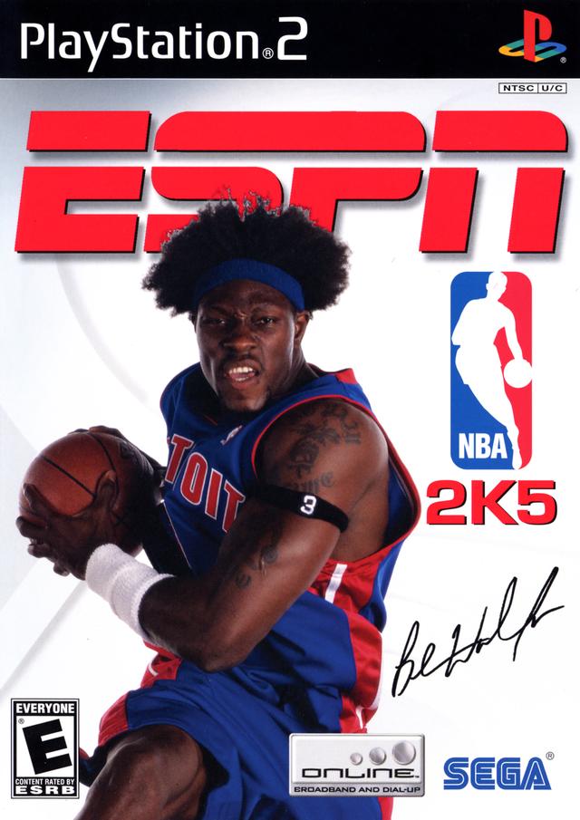 Обложка игры ESPN NBA 2K5