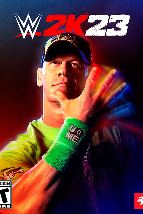 Обложка игры WWE 2K23
