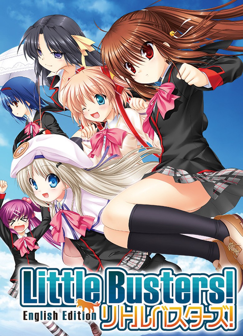 Обложка Little Busters! English Edition
