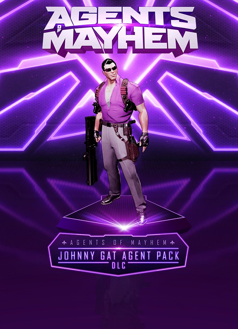 Обложка Agents of Mayhem: Johnny Gat