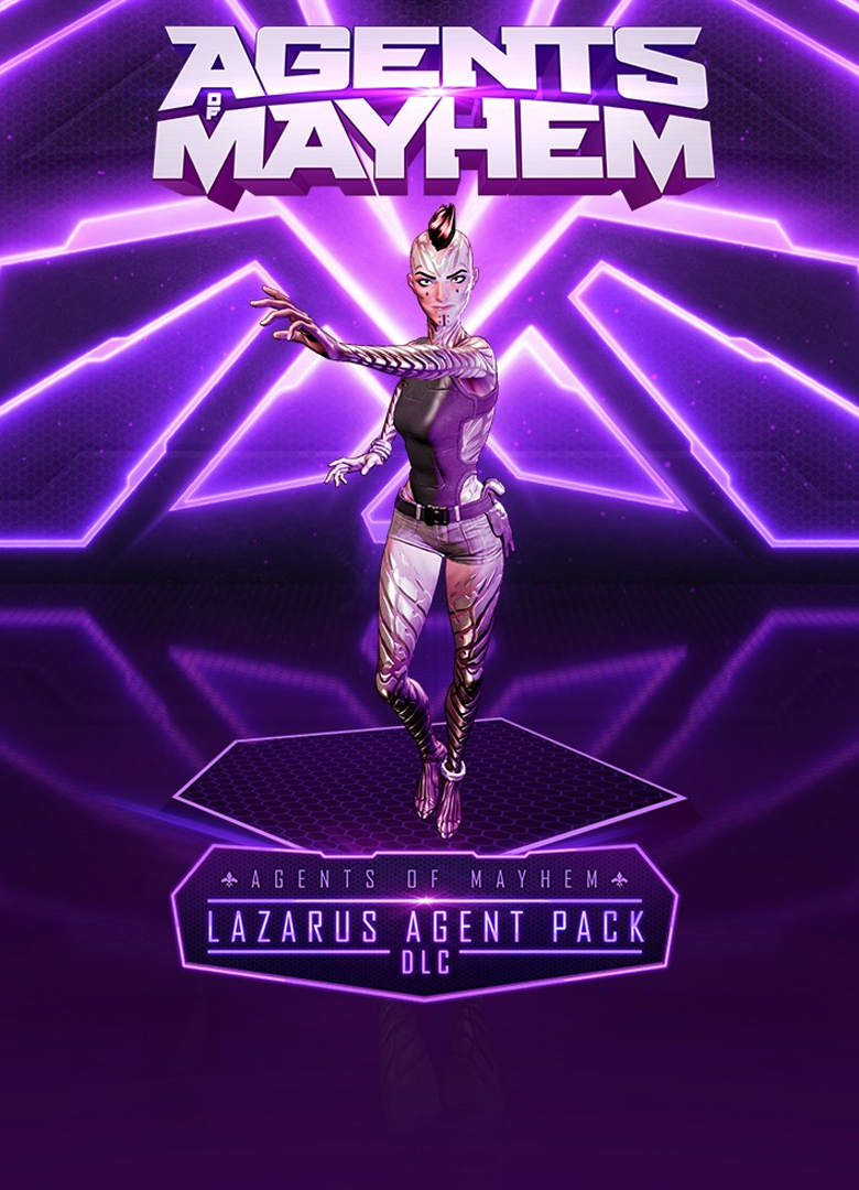 Обложка Agents of Mayhem: Lazarus