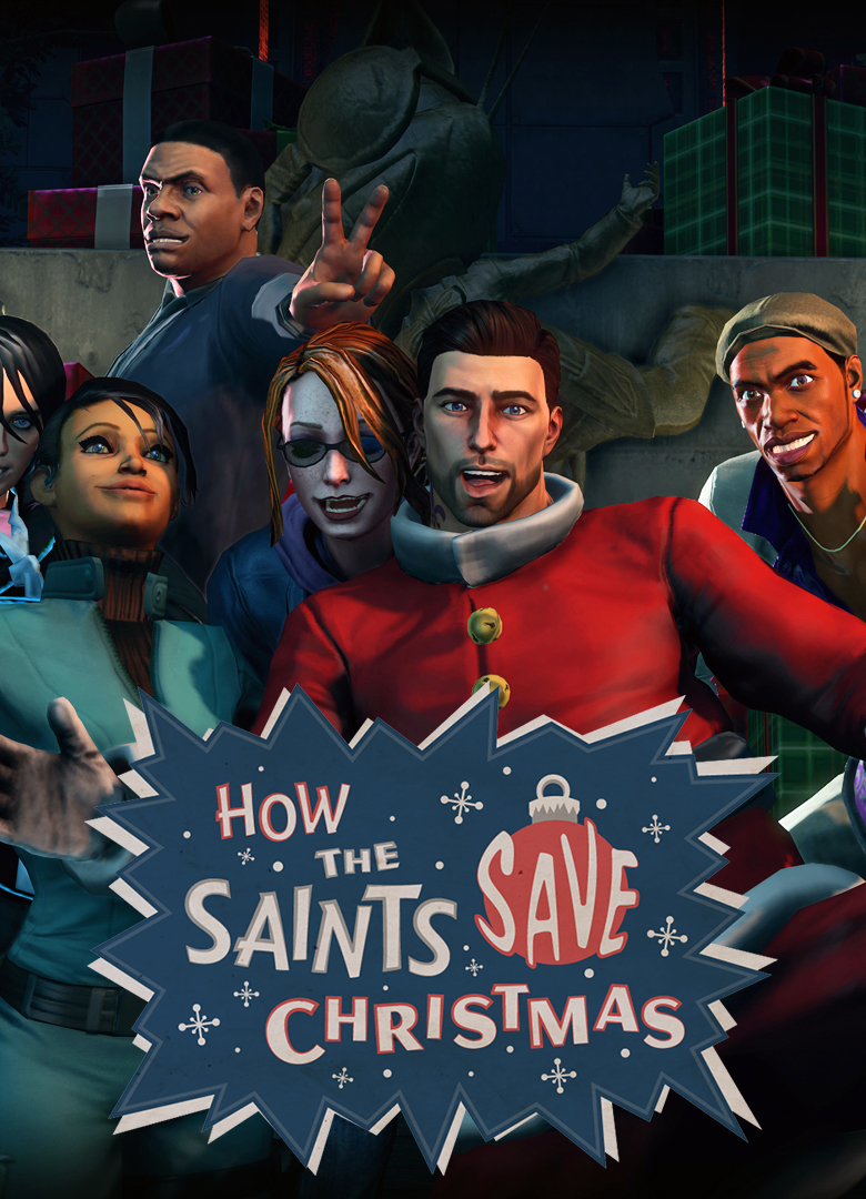 Обложка игры Saints Row 4: How the Saints Save Christmas