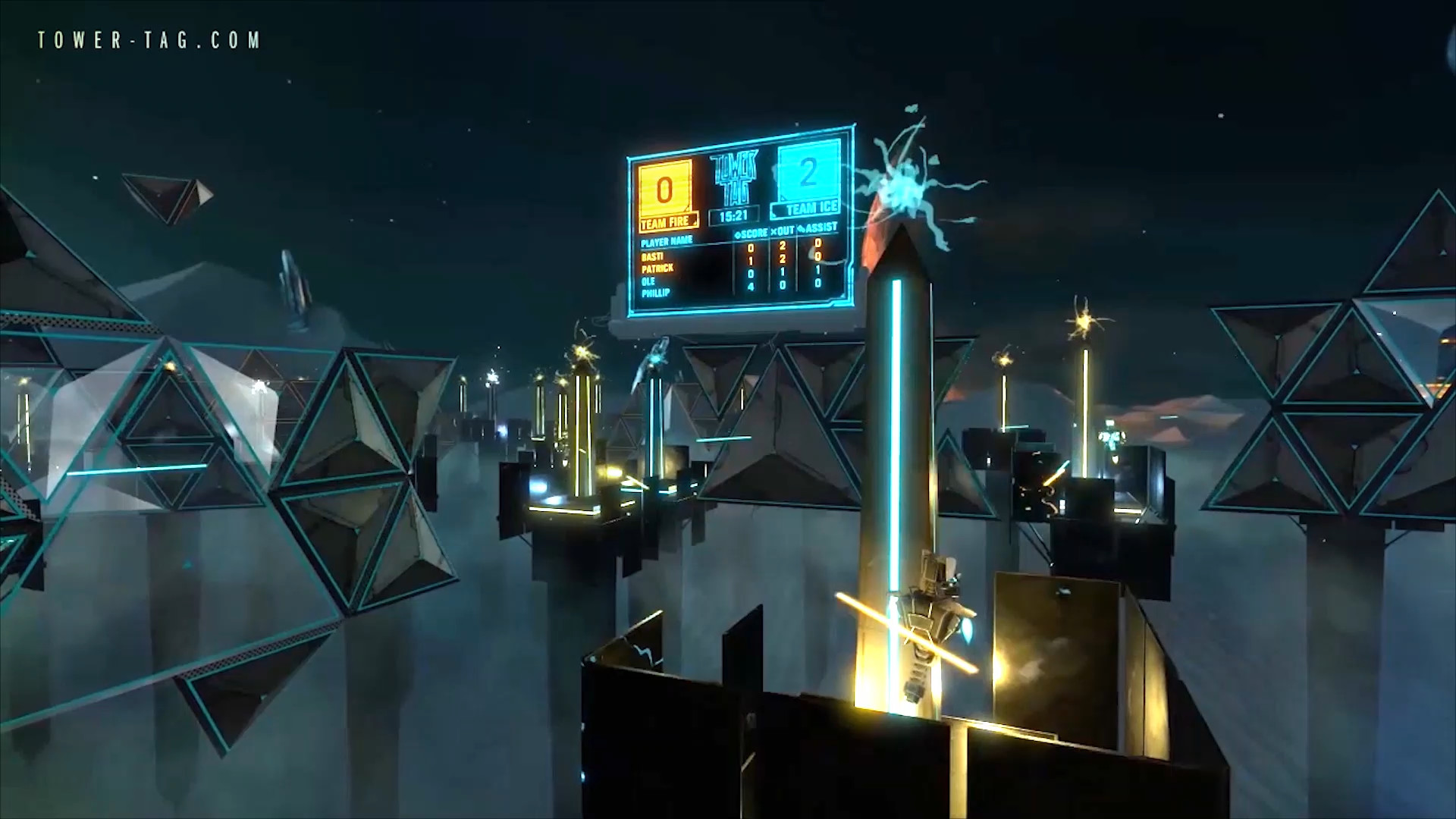 Скриншот из игры Tower Tag - 1