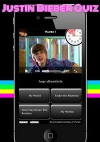 Обложка игры Justin Bieber Quizzle