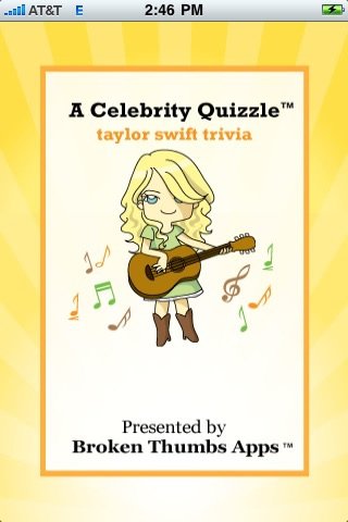 Скриншот из игры Taylor Swift Quizzle - 3