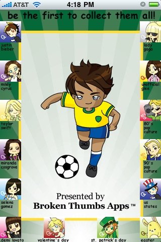 Скриншот из игры World Soccer Quizzle - 1