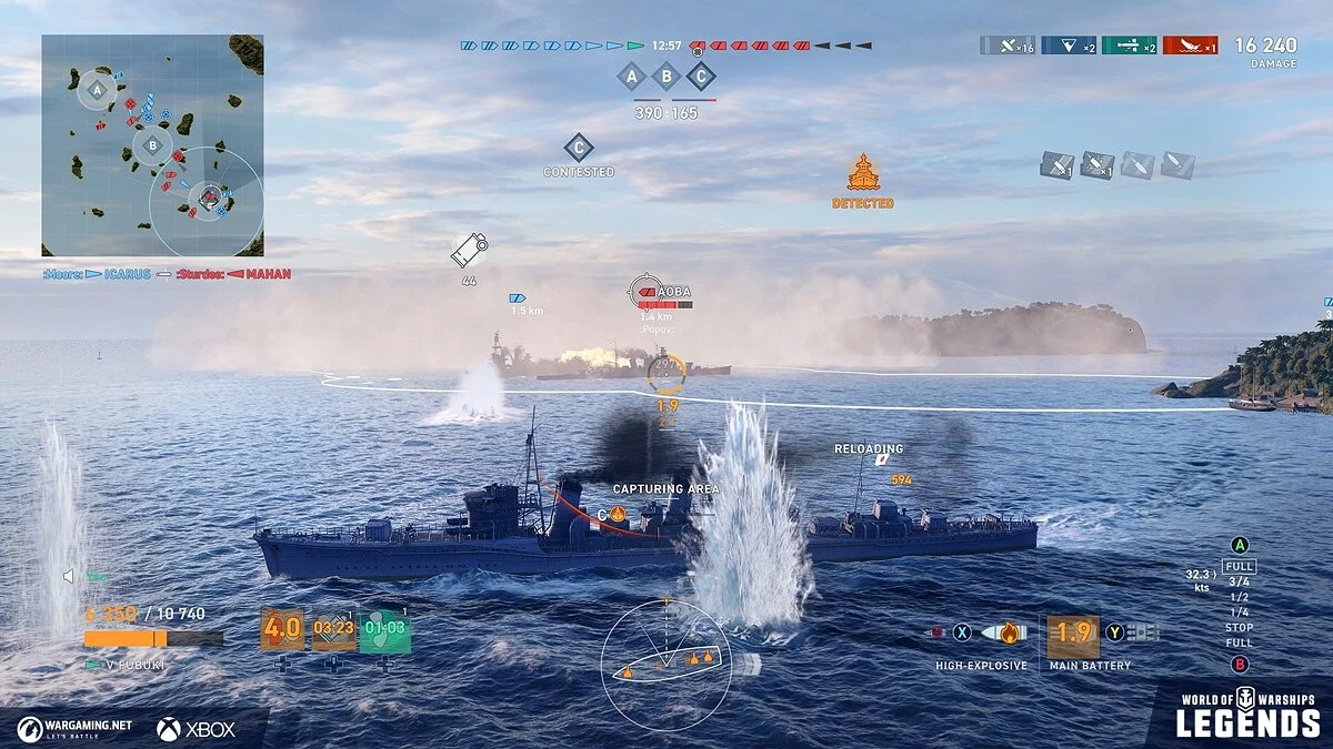 Скриншот из игры World of Warships: Legends - 35
