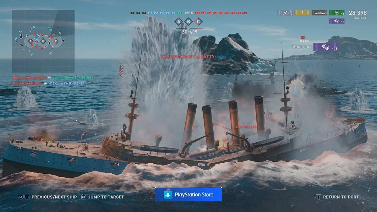 Скриншот из игры World of Warships: Legends - 17