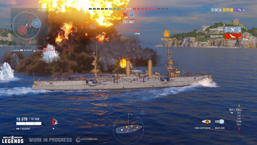 Скриншот из игры World of Warships: Legends - 2
