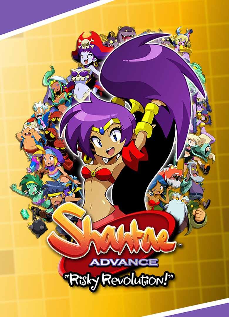 Обложка игры Shantae Advance: Risky Revolution