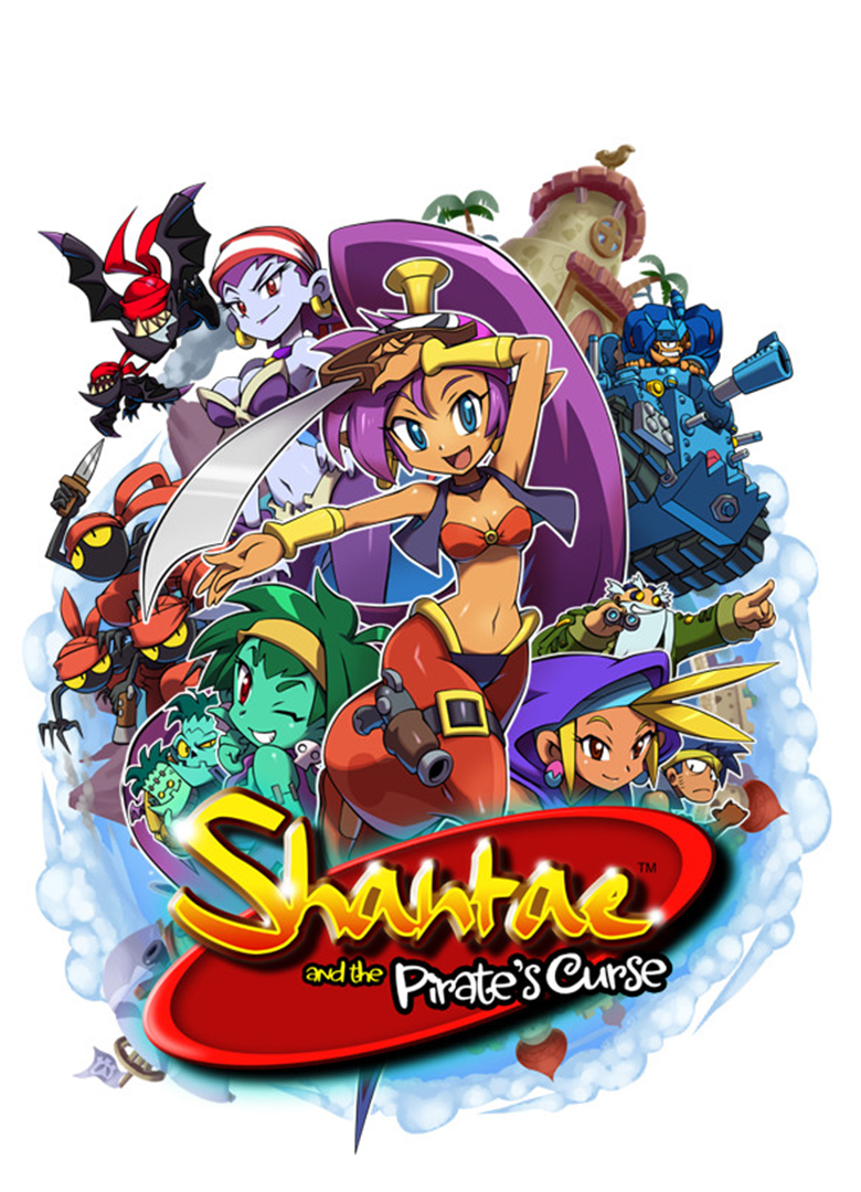 Обложка игры Shantae and the Pirate's Curse
