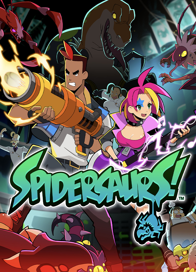 Обложка игры Spidersaurs