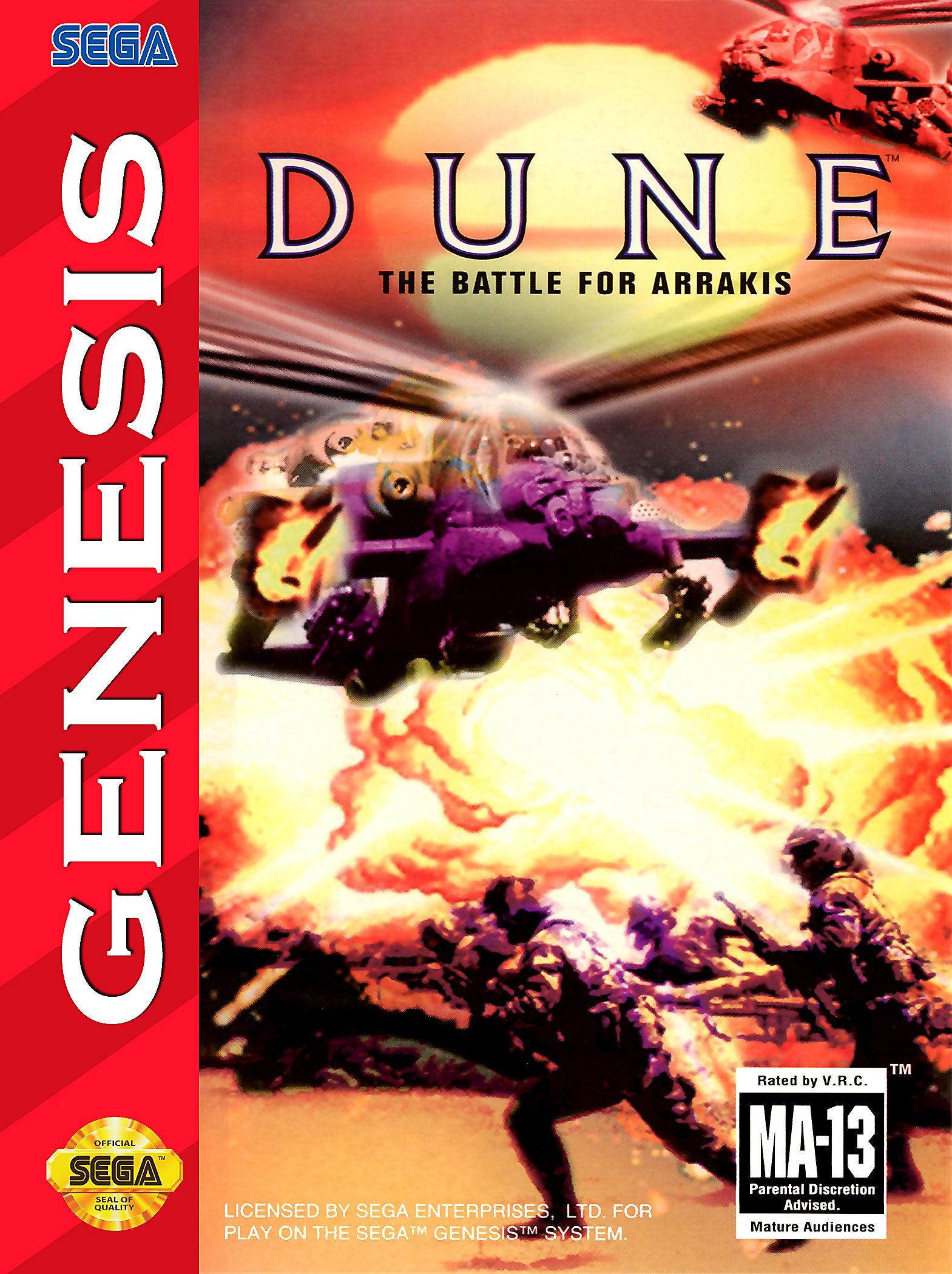Обложка Dune - The Battle for Arrakis