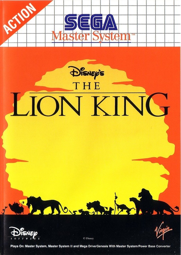 Обложка игры The Lion King