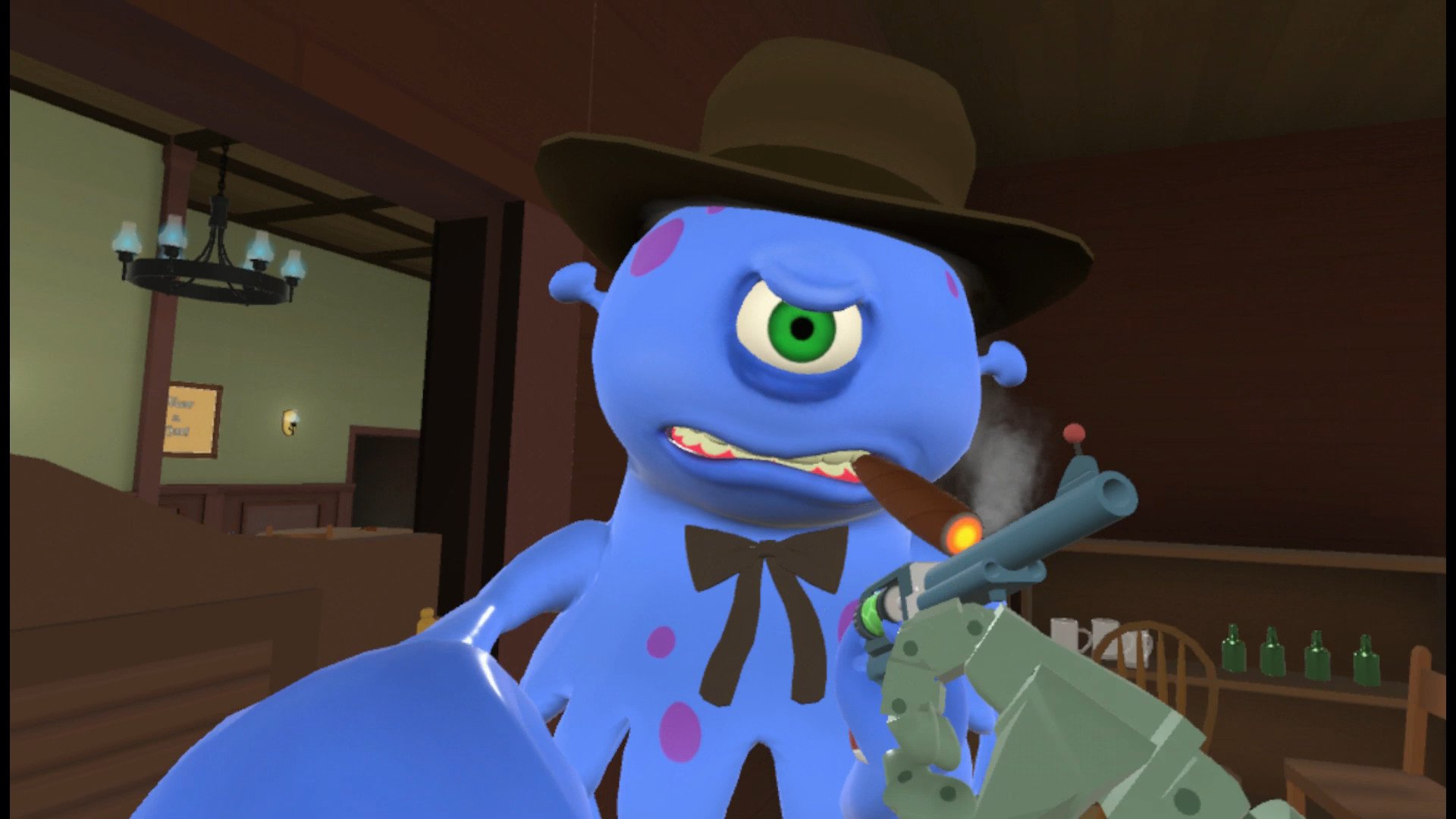 Скриншот из игры Cowbots and Aliens - 2