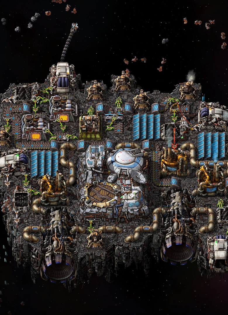 Обложка Factorio: Space Age
