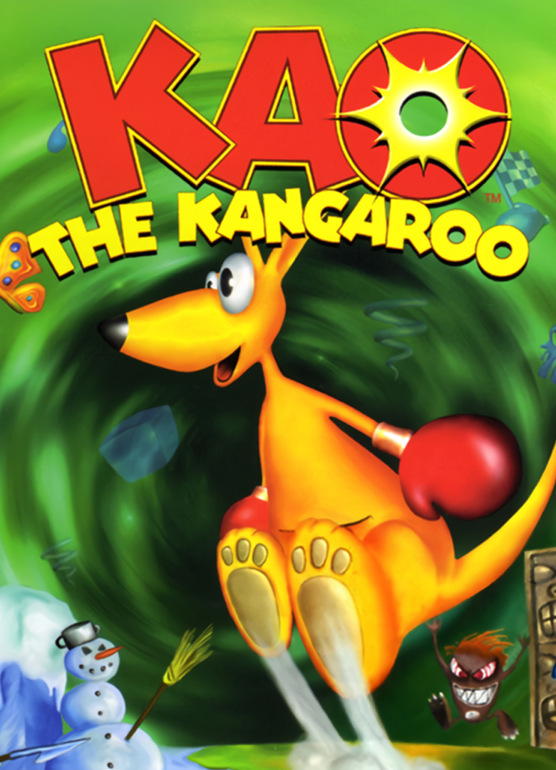 Обложка Kao the Kangaroo (2000)