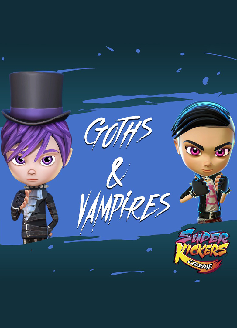 Обложка Super Kickers League: Goths and Vampires!