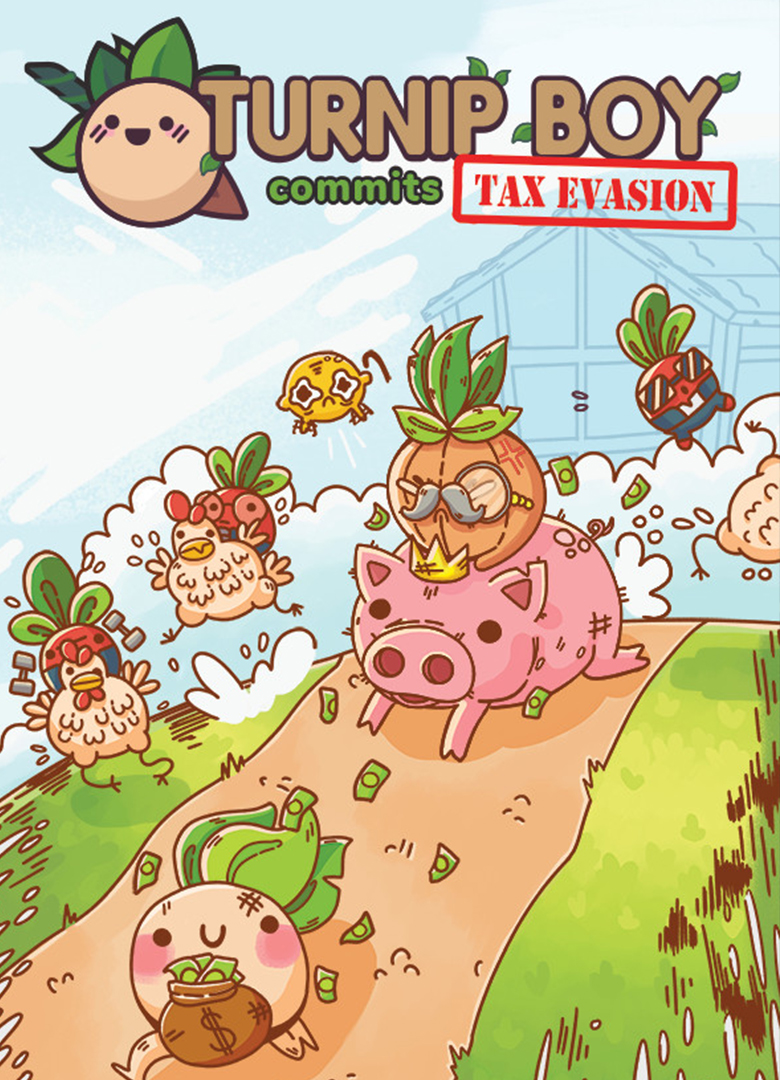 Обложка Turnip Boy Commits Tax Evasion