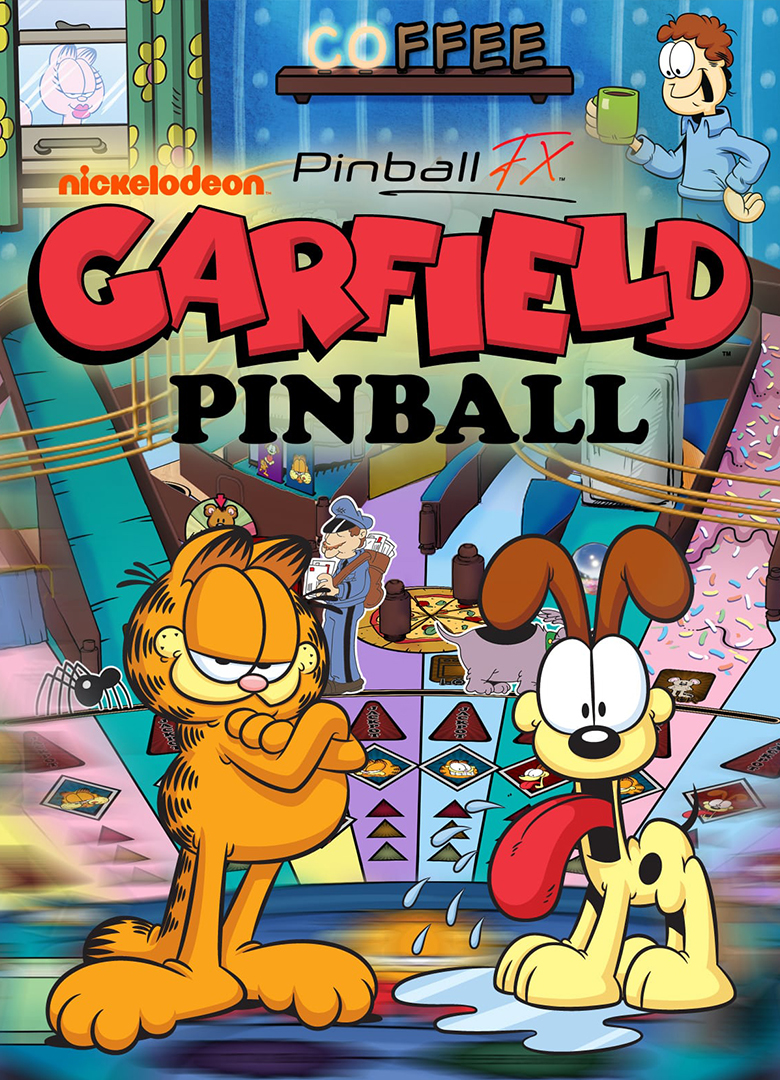 Обложка игры Garfield Pinball