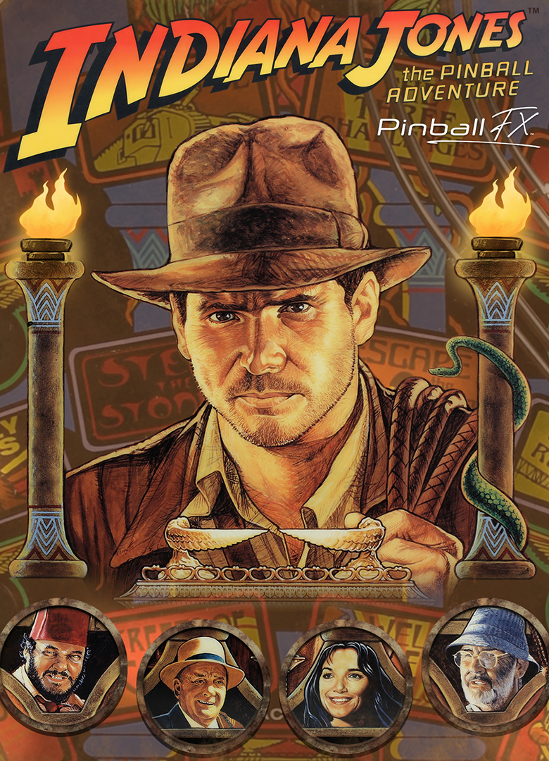 Обложка игры Indiana Jones: The Pinball Adventure