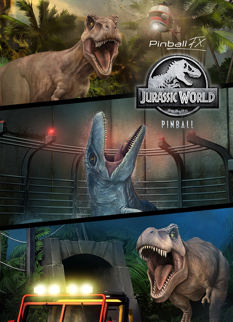 Обложка игры Jurassic World Pinball