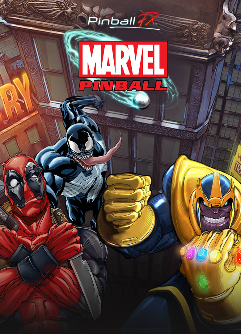 Обложка игры Marvel Pinball Collection 2
