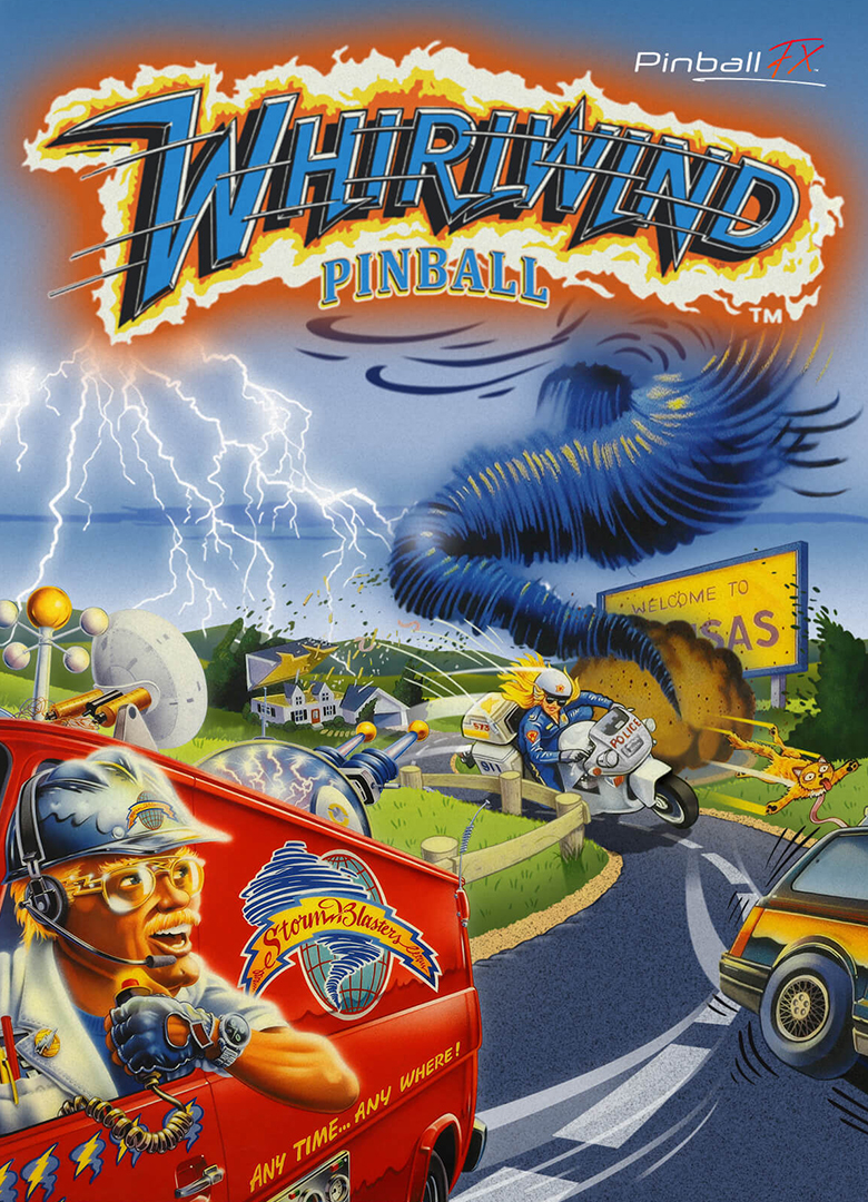 Обложка игры Pinball FX - Williams Pinball: Whirlwind
