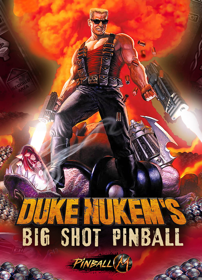 Обложка игры Pinball M - Duke Nukem's