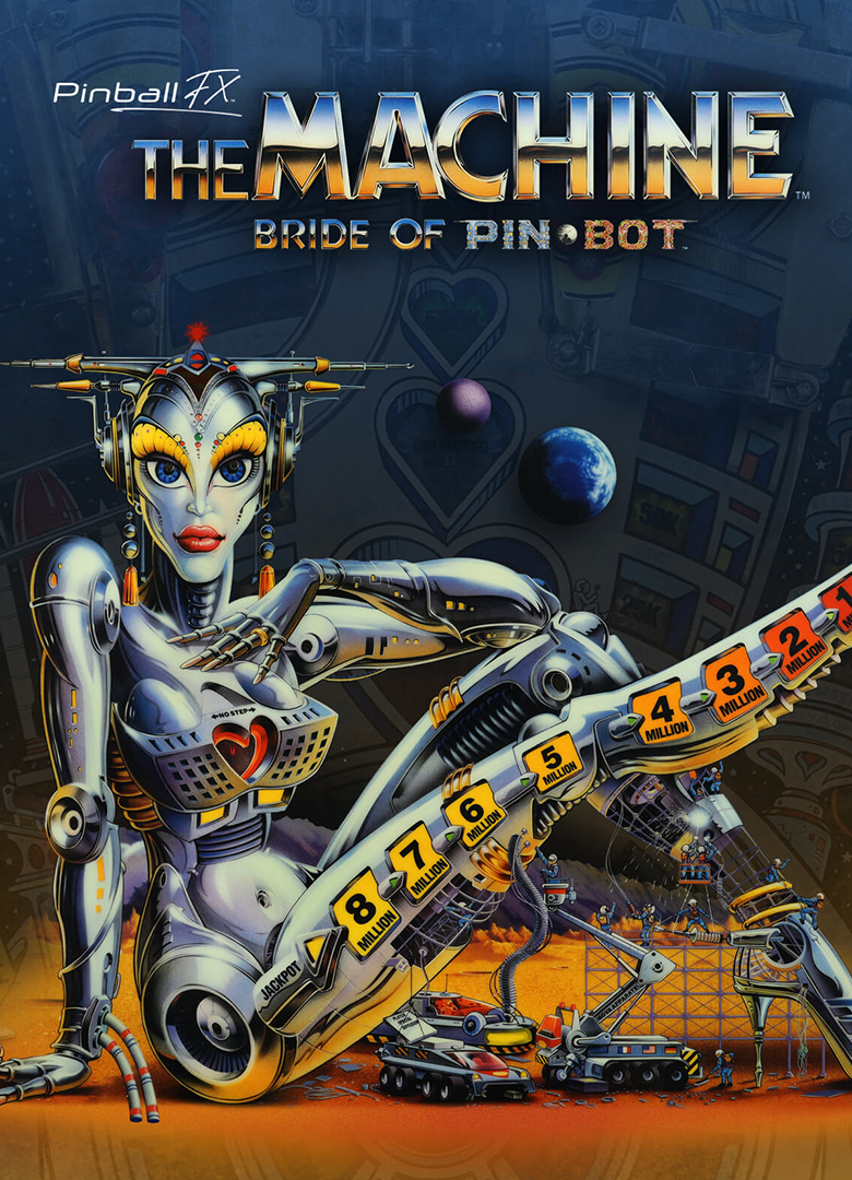 Обложка игры The Machine: Bride of PinBot