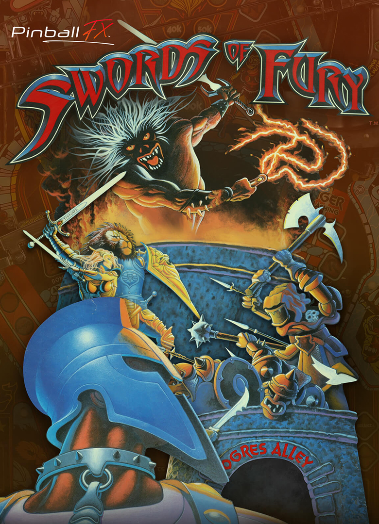 Обложка игры Williams Pinball: Swords of Fury
