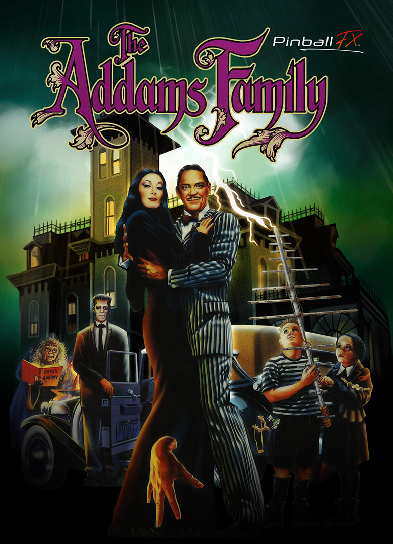 Обложка игры Williams Pinball: The Addams Family