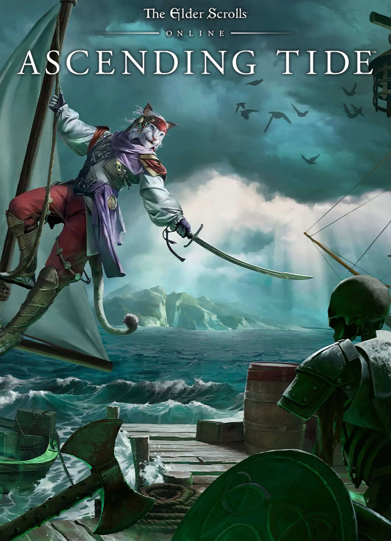 Обложка игры The Elder Scrolls Online: Ascending Tide