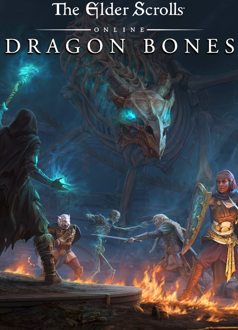 Обложка игры The Elder Scrolls Online: Dragon Bones