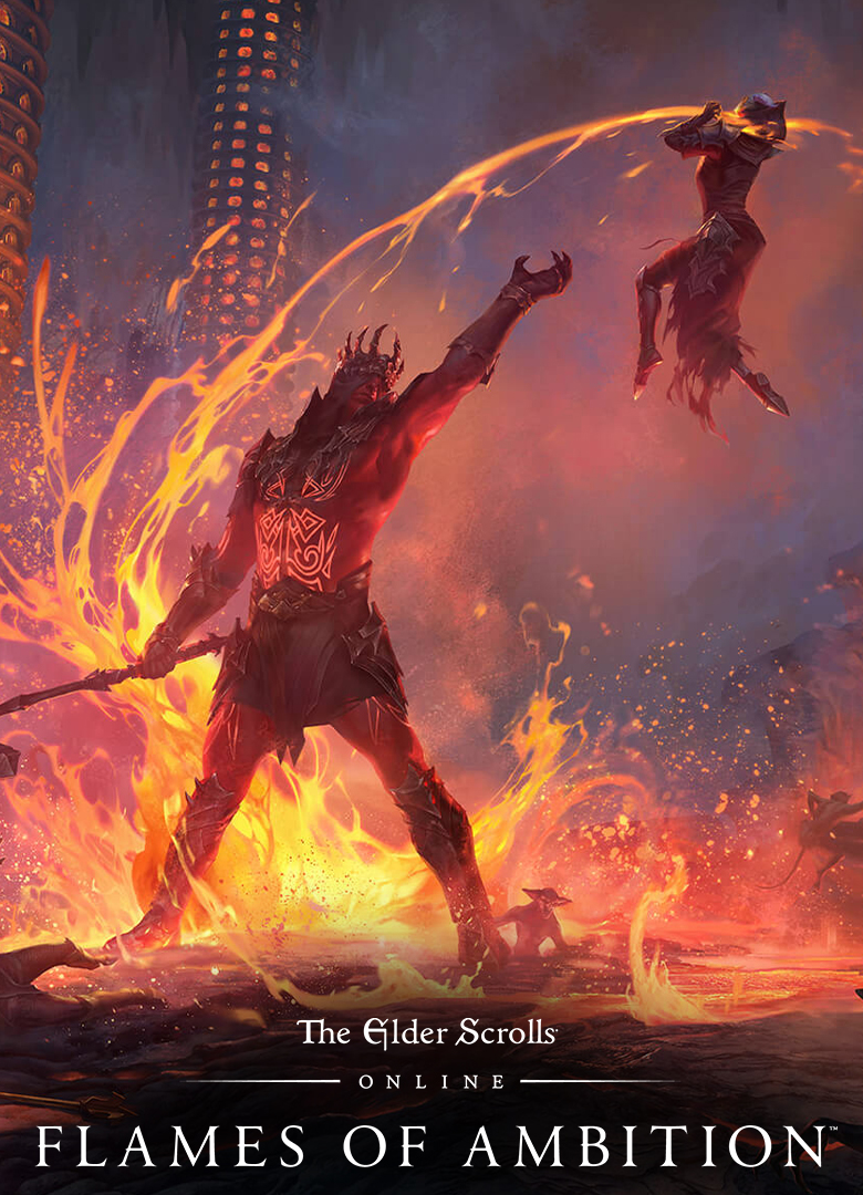 Обложка The Elder Scrolls Online: Flames of Ambition