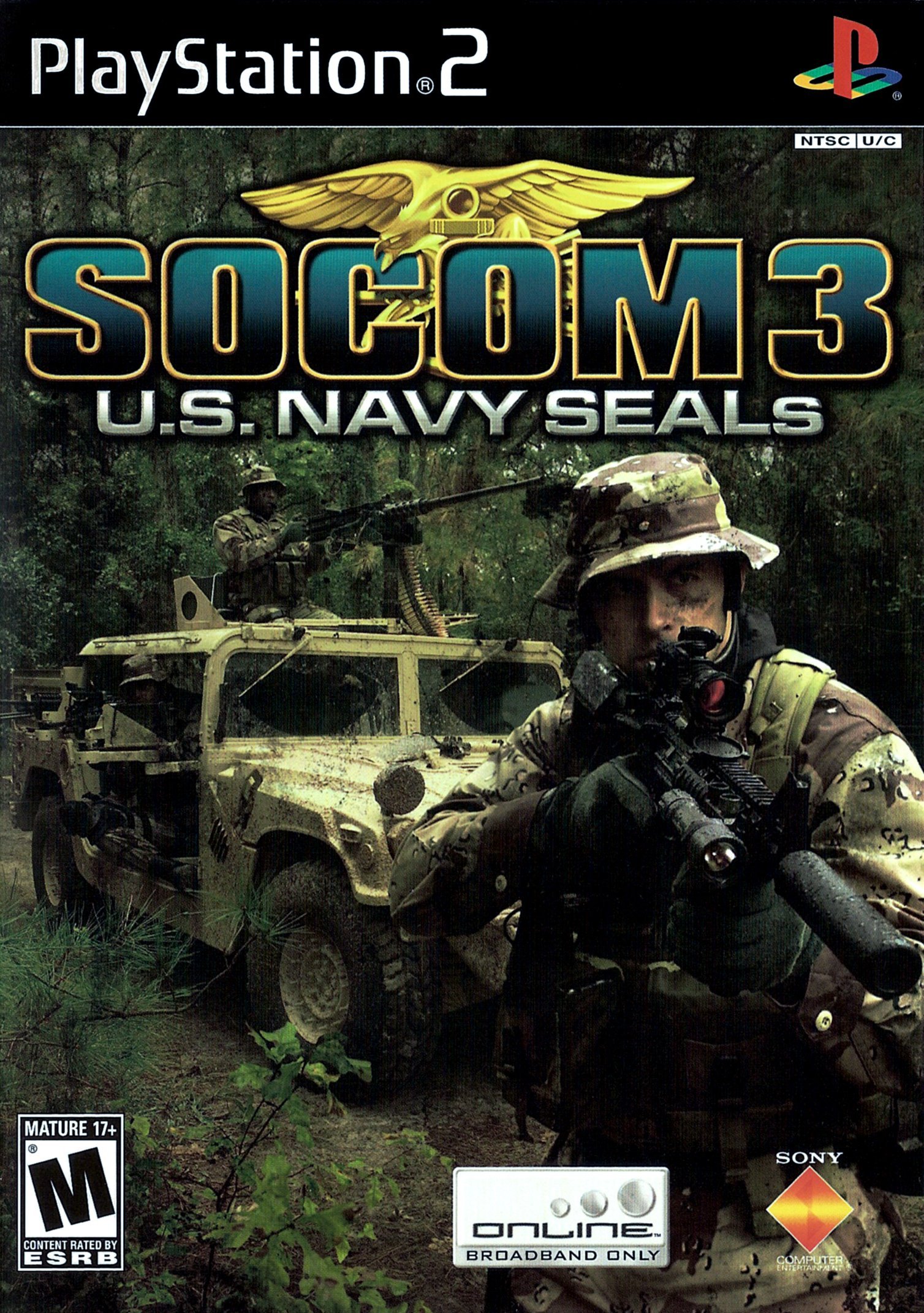Обложка SOCOM 3: U.S. Navy SEALs