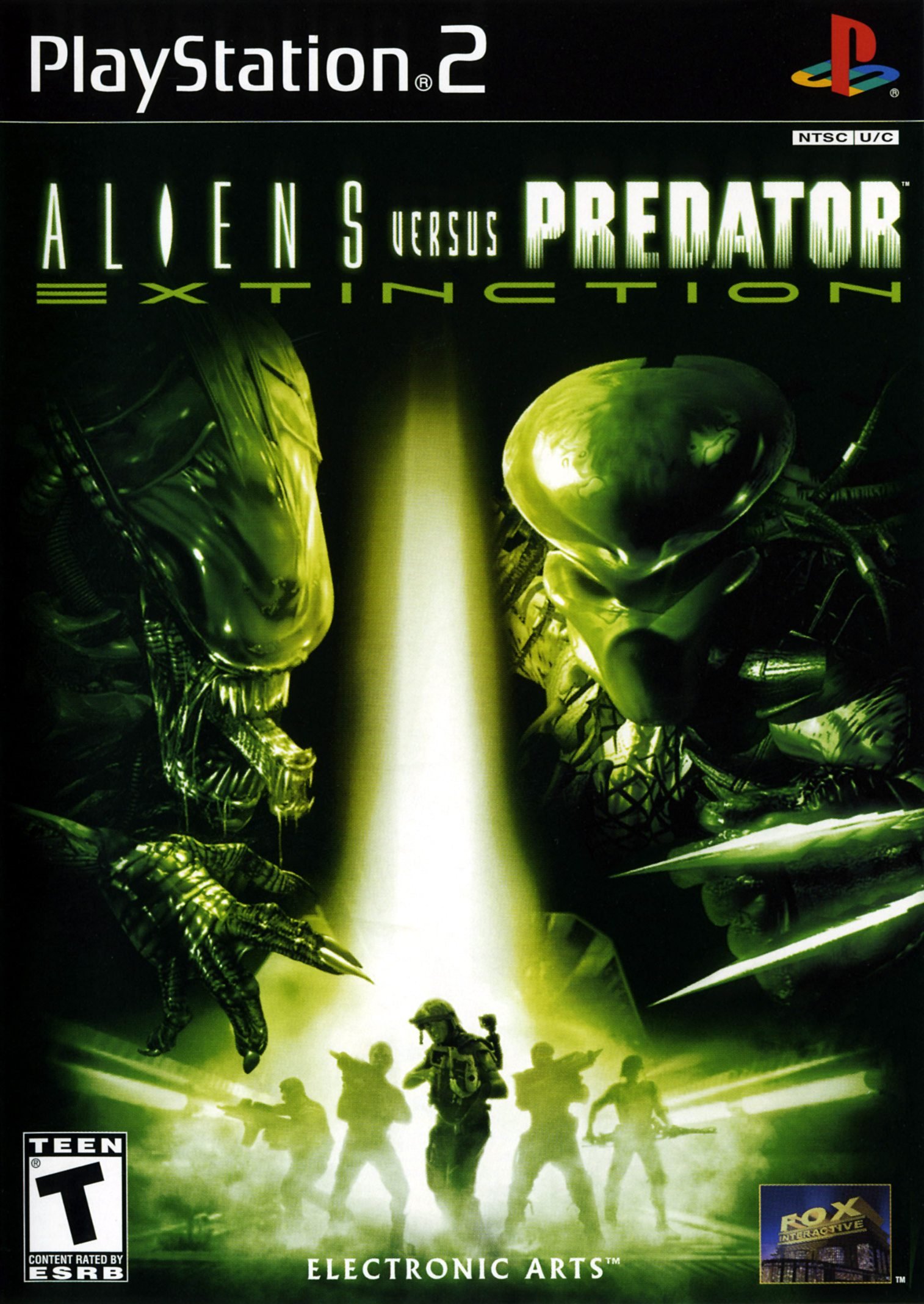 Обложка Aliens Versus Predator: Extinction