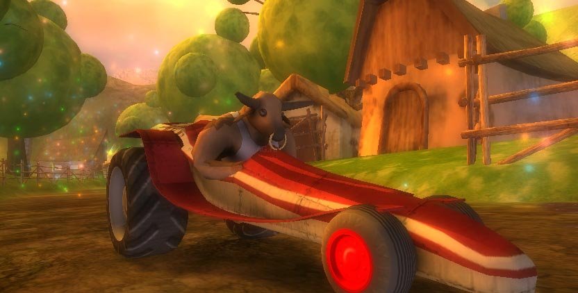 Скриншот из игры Calvin Tucker's Redneck: Farm Animal Racing Tournament - 3